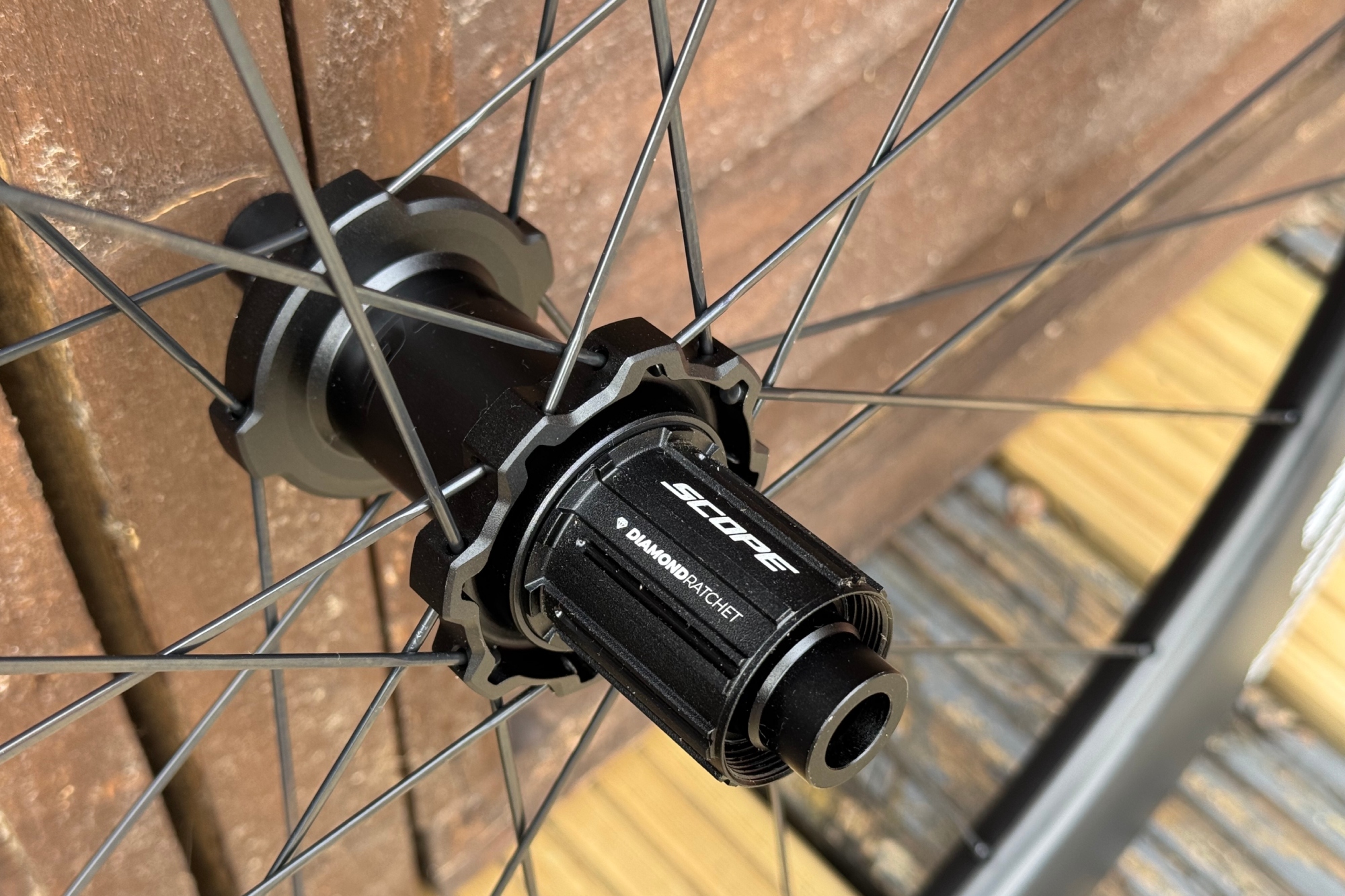 Scope R4.A wheelset hub of rear wheel