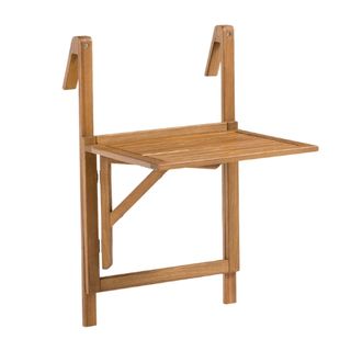 Alata Acacia Hanging Balcony Table