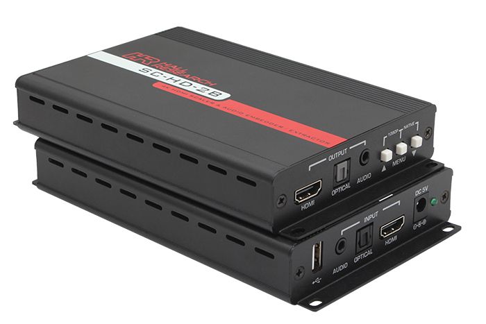 Hall Research Debuts SC-HD-2B 4K Scaler and Audio Extracter | AVNetwork