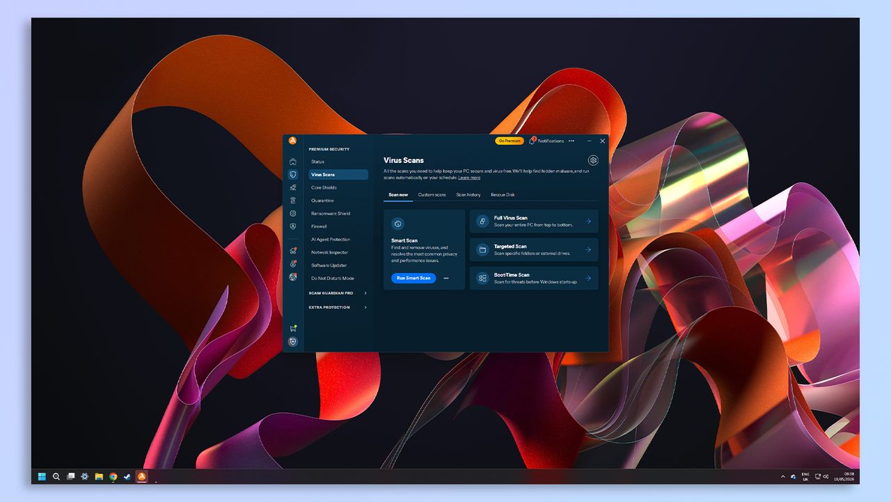 Avast One antivirus software screenshot