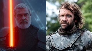 Ray Stevenson as Baylan Skoll and Rory McCann as The Hound