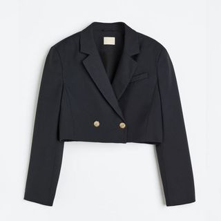 H&M cropped blazer