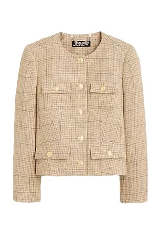 Isabelle Lady Jacket in Plaid English Wool