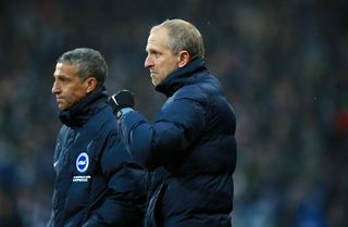 Hughton's assistant Paul Trollope is also leaving the club