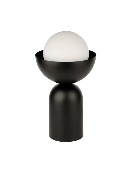 Osram Decor Bowl Table Lamp in Black Steel