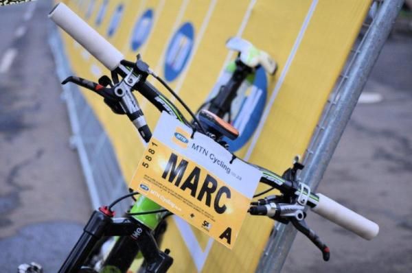 Bikes were nice and clean before the start.