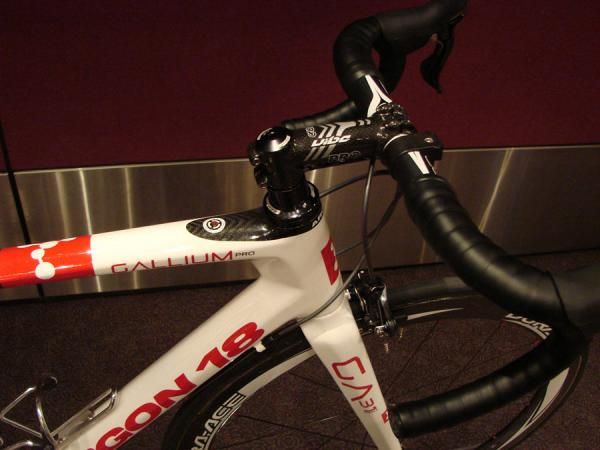 Pro provides the stems for the Argon 18 team bikes.