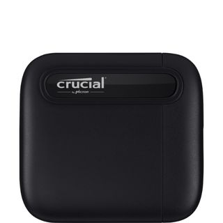 A Crucial X6 external hard drive