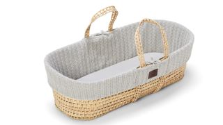 Best Moses baskets - Little Green Sheep Natural Knitted Moses Basket
