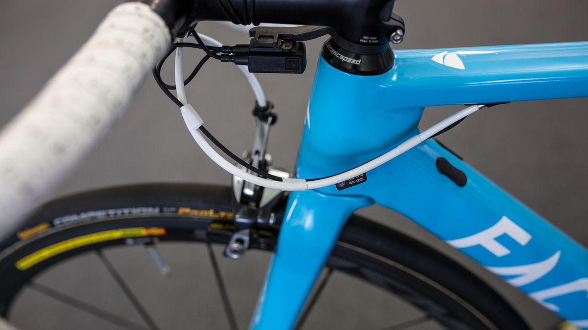 There is certainly tidier cable finishing in the WorldTour peloton