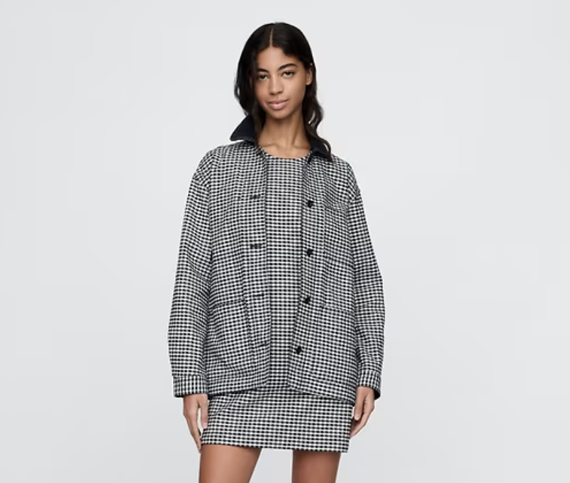 Gap , Gap x Dôen Gingham Jacket