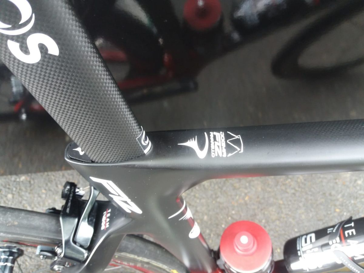 A close looks at the seat cluster