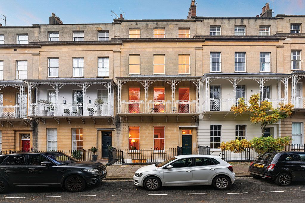 properties for city living: West Mall, Clifton, Bristol.