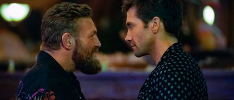 jake Gyllenhaal and Conor McGregor in Road House