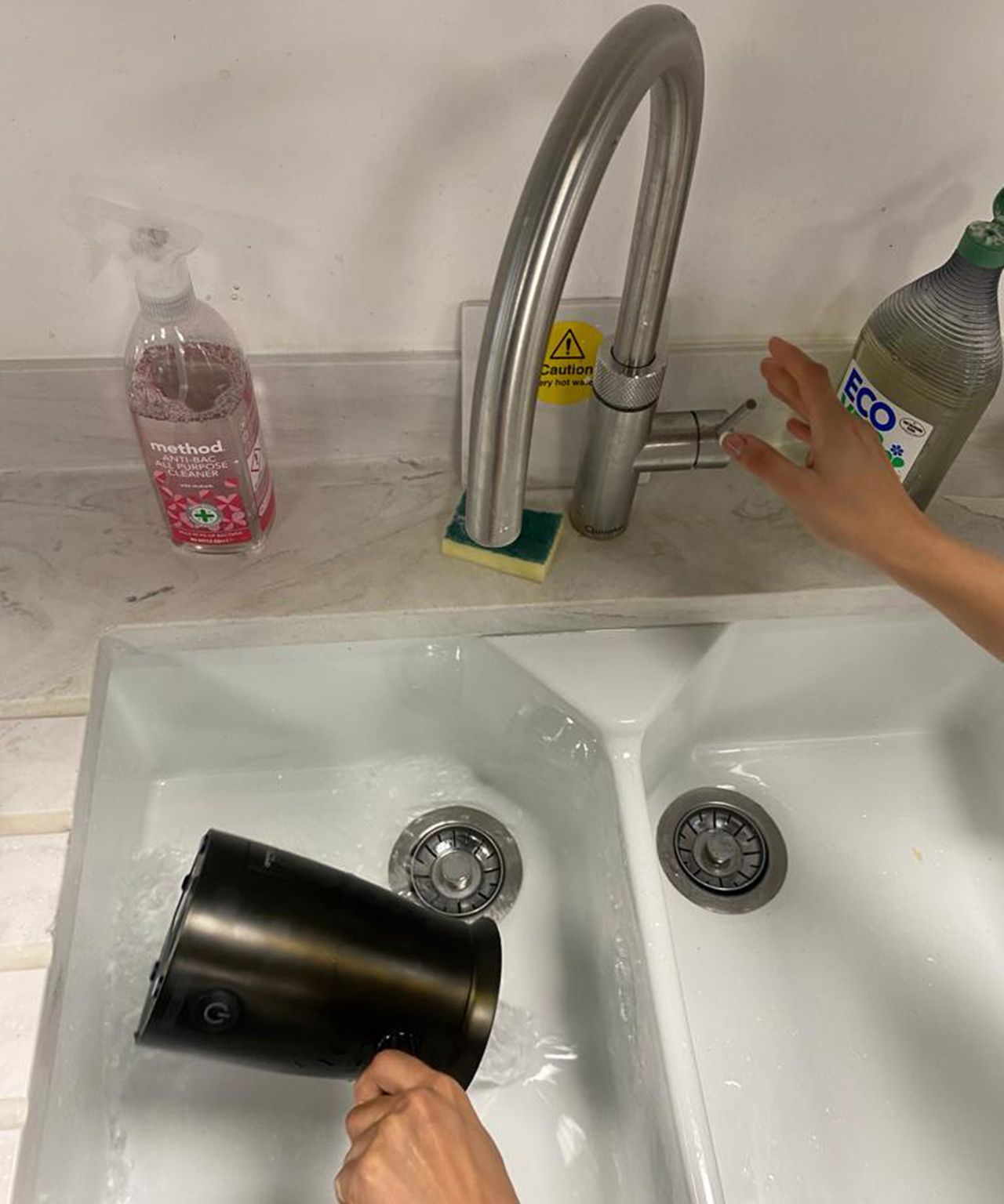 How to clean a milk frother Real Homes