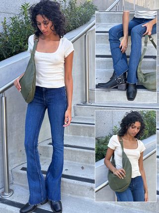 Free People Herbst-Jeans-Outfit-Kombinationen