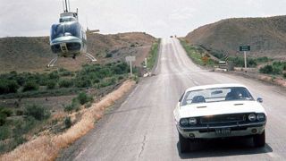 Car chase in Vanishing Point