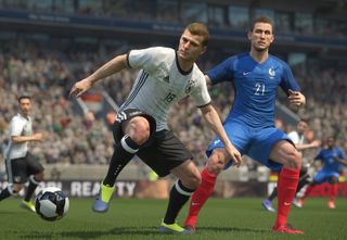 True ball physics and tighter dribbling enable you to hold off players and bring team-mates into the game.