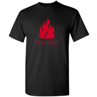 You Died t-shirt | $19.99 at Amazon