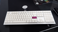 Ducky's OneX induction gaming keyboard at Computex 2024.