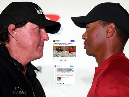 Twitter Reacts To "Grotesque" Woods/Mickelson Pictures