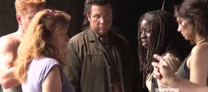 Watch a behind-the-scenes look at The Walking Dead season 5