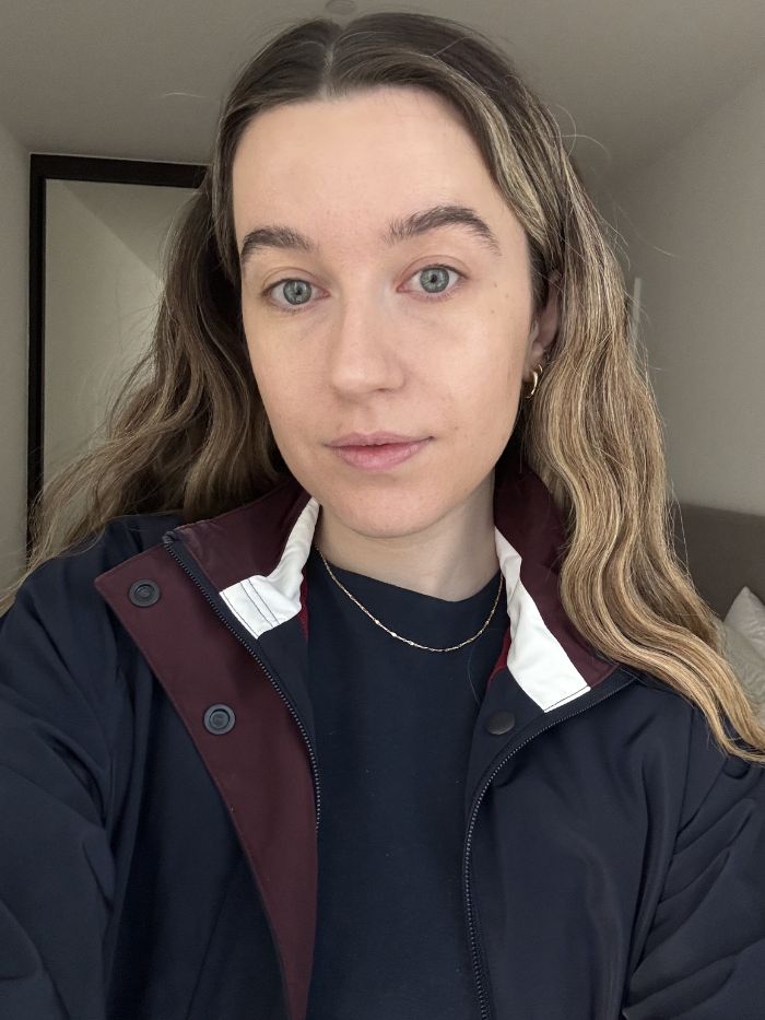 Deputy beauty editor Grace Lindsay after testing the Charlotte Tilbury Airbrush Flawless Blur Concealer