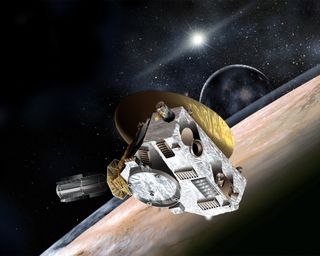 New Horizons Flying by Pluto