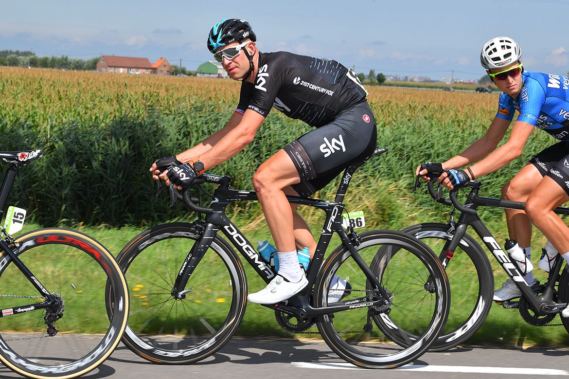 Ian Stannard in the bunch