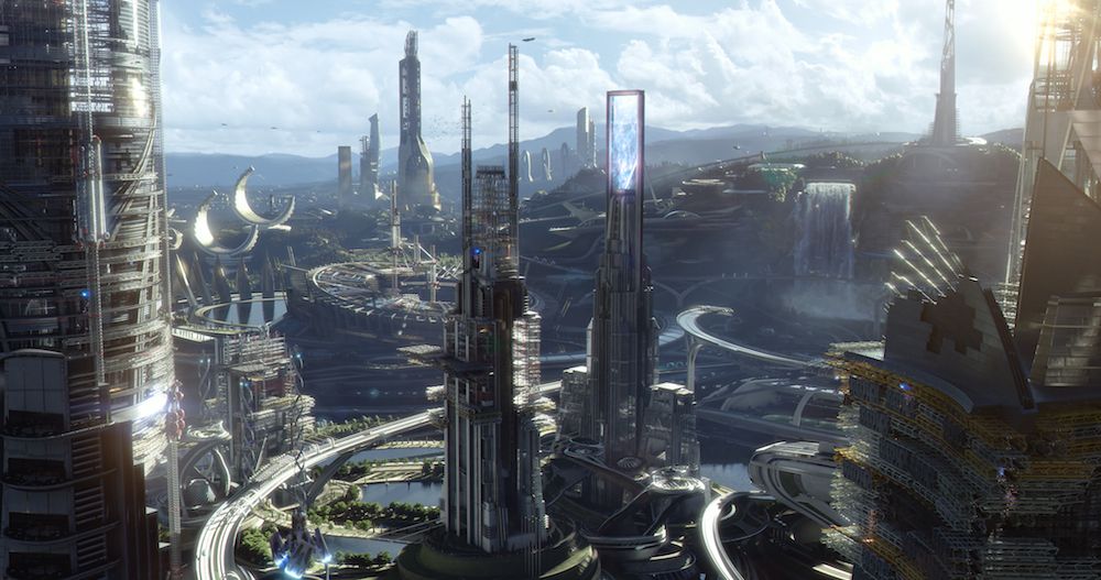 'Tomorrowland' Celebrates Walt Disney's Vision of the Future  Space