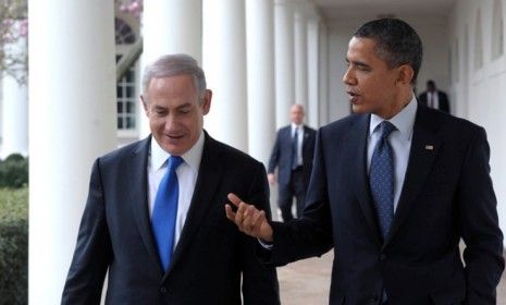 Israel Prime Minister Benjamin Netanyahu and President Obama: On Monday, Netanyahu told the Israel lobby that when it comes to taking action against Iran, &amp;quot;none of us can afford to wait much 