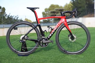 Image shows Pinarello F7 road bike