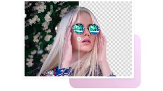 Design apps for Windows: Photo of girl with sunglasses