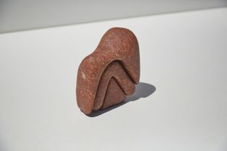 Stone object by Ian Collings