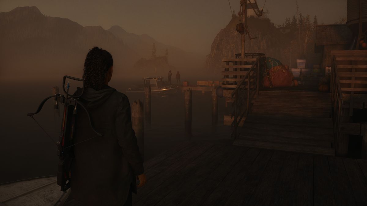 Alan Wake 2 image fidelity comparison screenshots