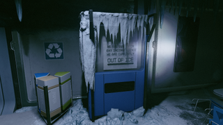 A frozen over ice machine in Starfield.