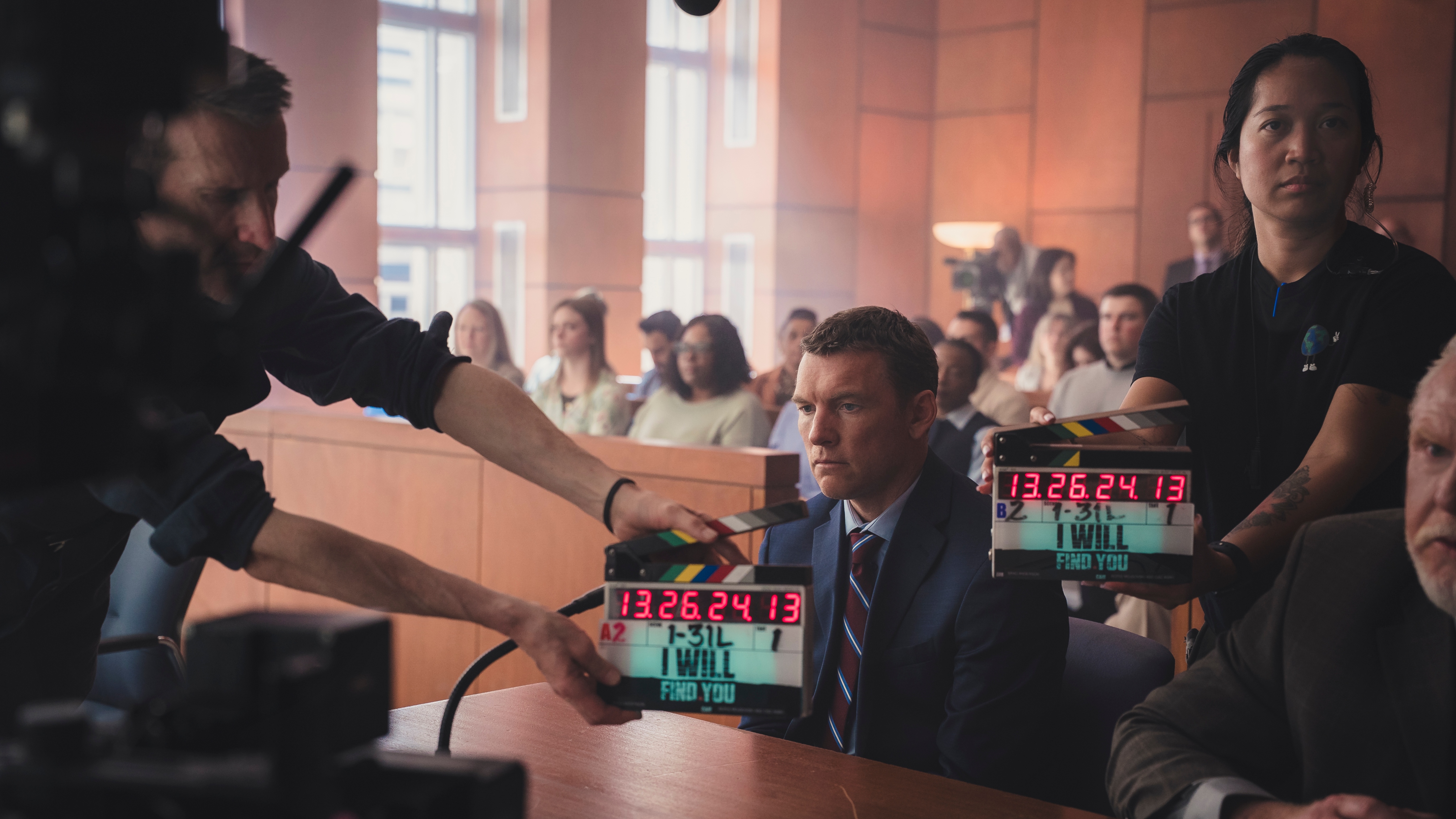 Sam Worthington as David Burroughs in I Will Find You.