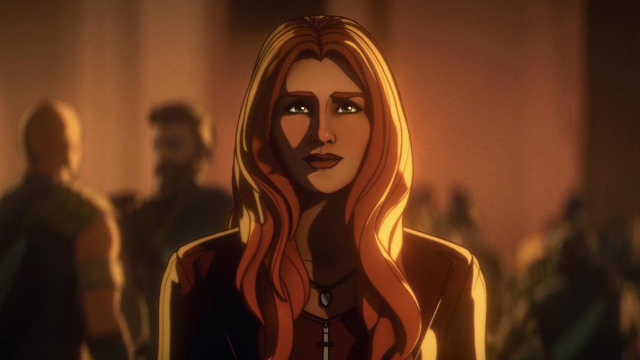 Wanda pretending not to be a zombie in Marvel Zombies