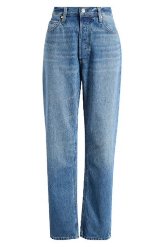 Paige Sawyer High Waist Straight Leg Jeans (Were $259) 