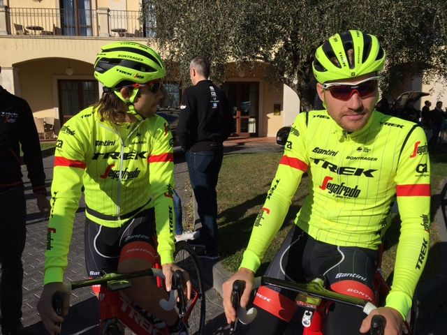 Kiel Reijnen and Matthias Brandle are ready to roll