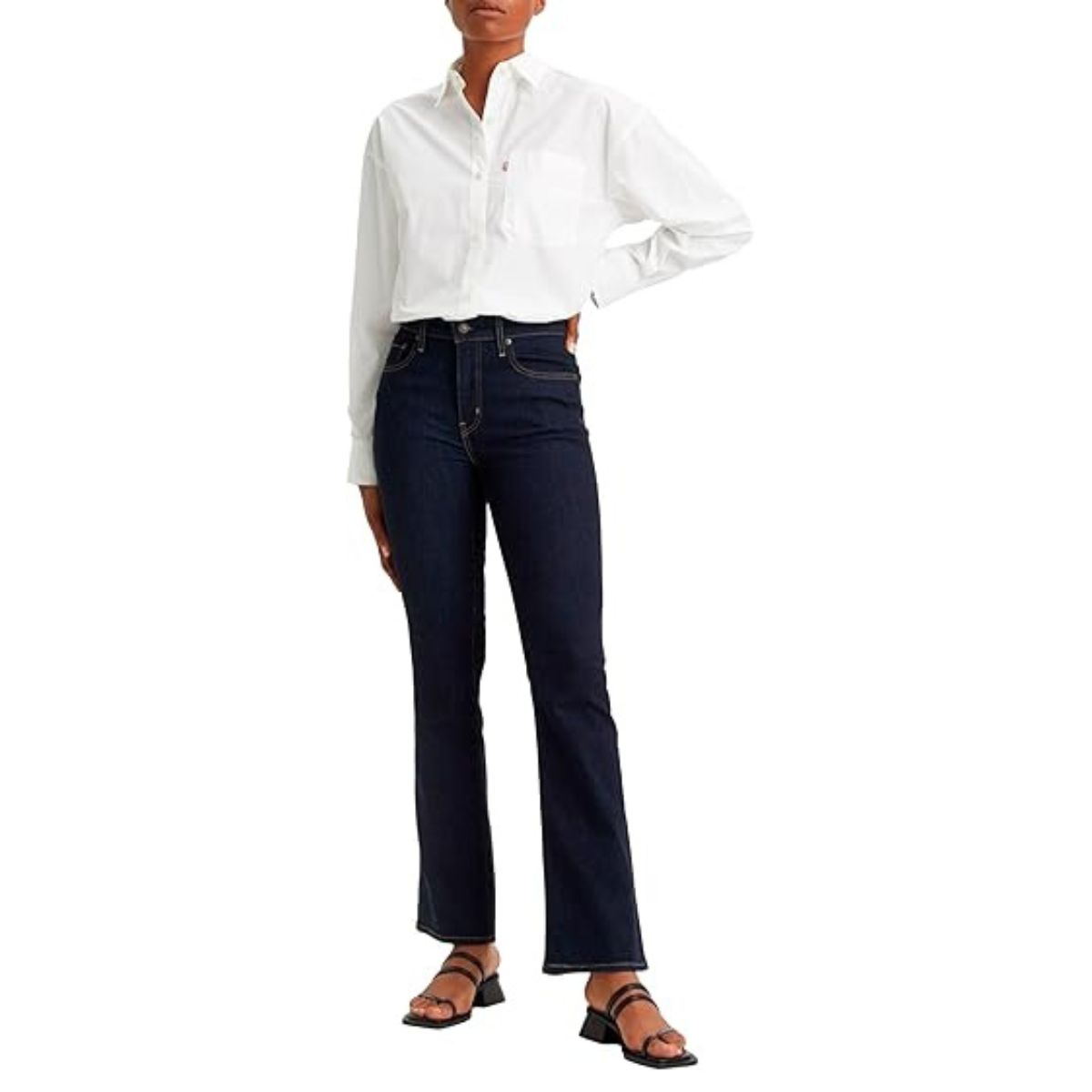 Levi&#039;s 725 High Rise Bootcut Women&#039;s Jeans, Blue Wave Rinse, 30w / 30l