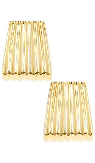 Ribbed Maxi Earrings