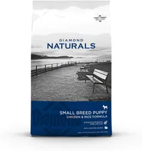 Best puppy food: Diamond Naturals Small Breed Puppy Formula Dry Dog Food