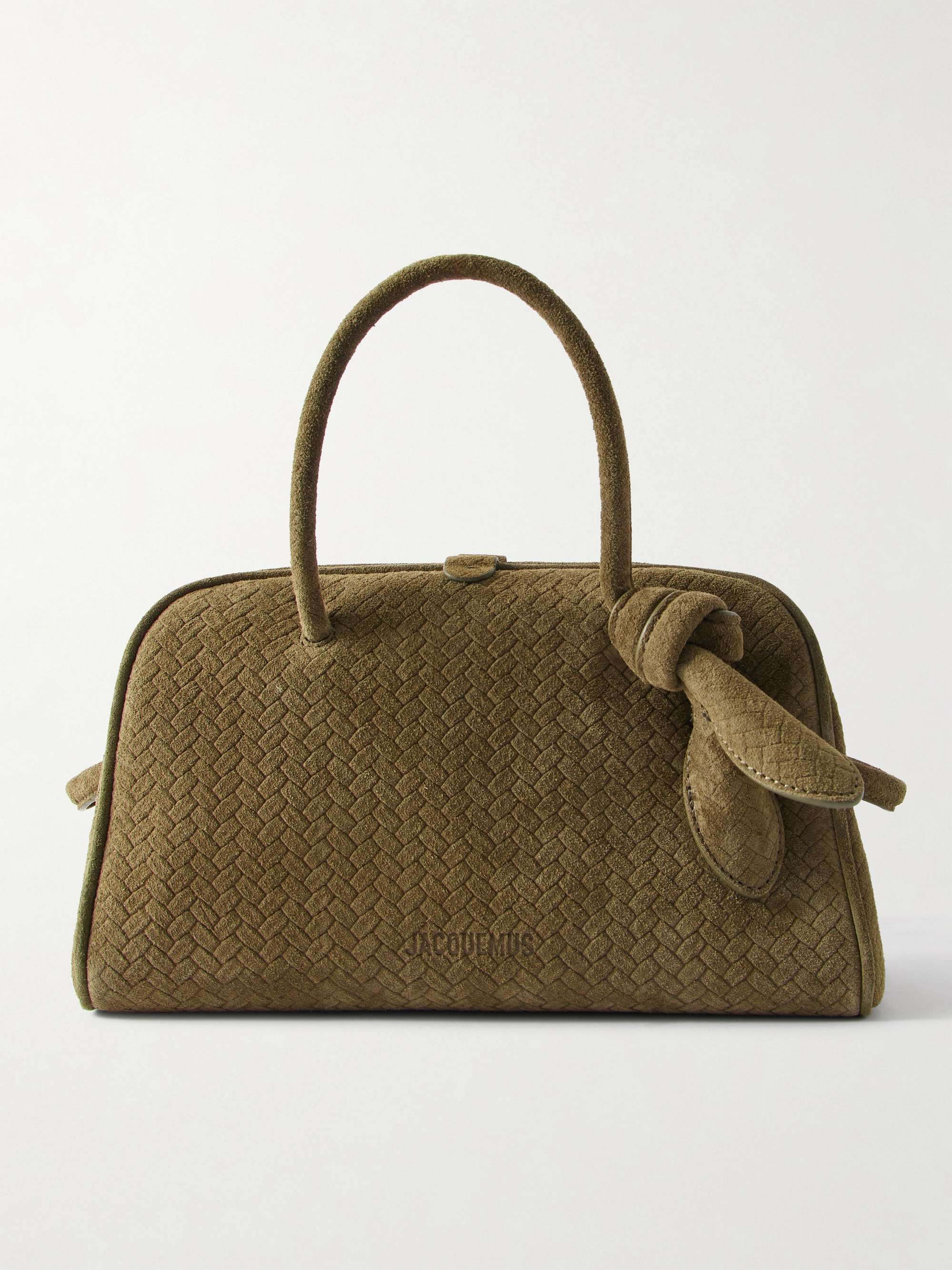The Turismo Small Textured-Suede Tote