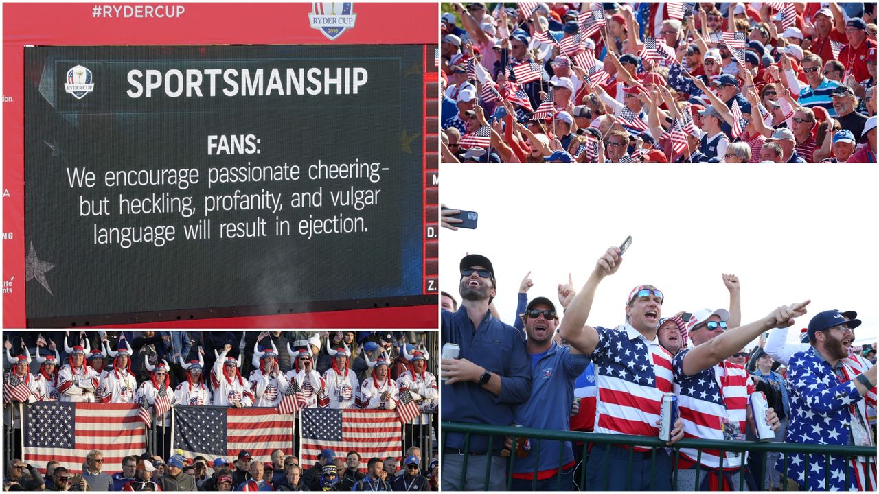 Ryder Cup fans are told not to overstep the mark