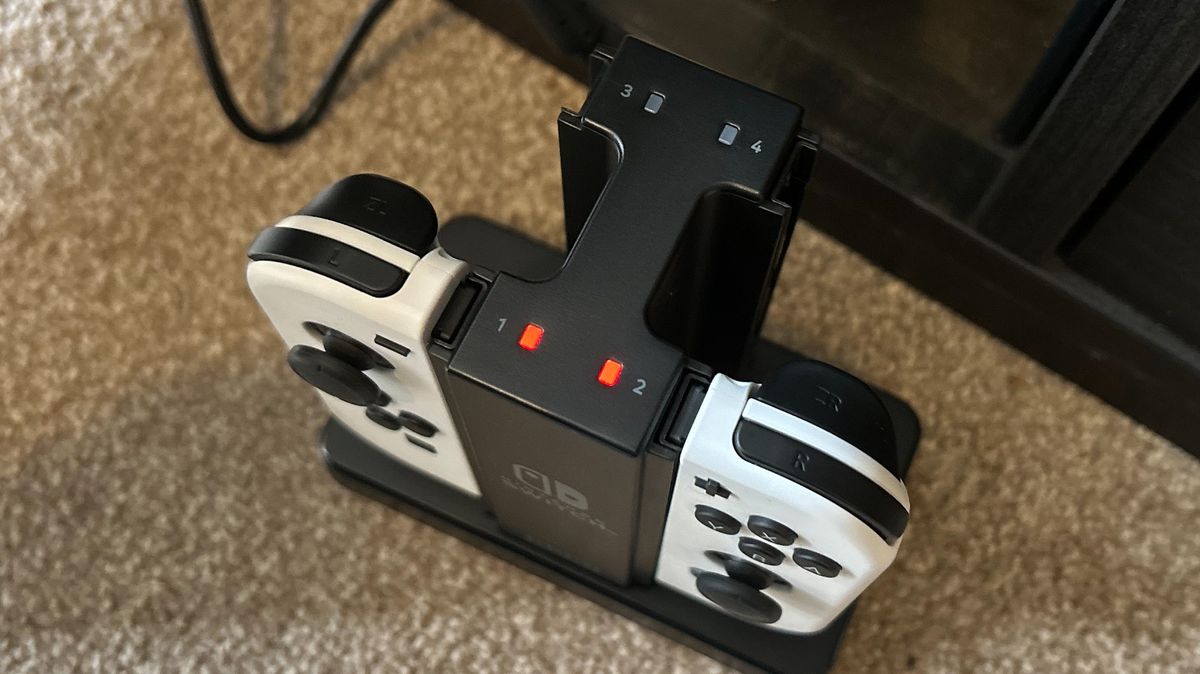 How to charge JoyCons for Nintendo Switch GamesRadar+