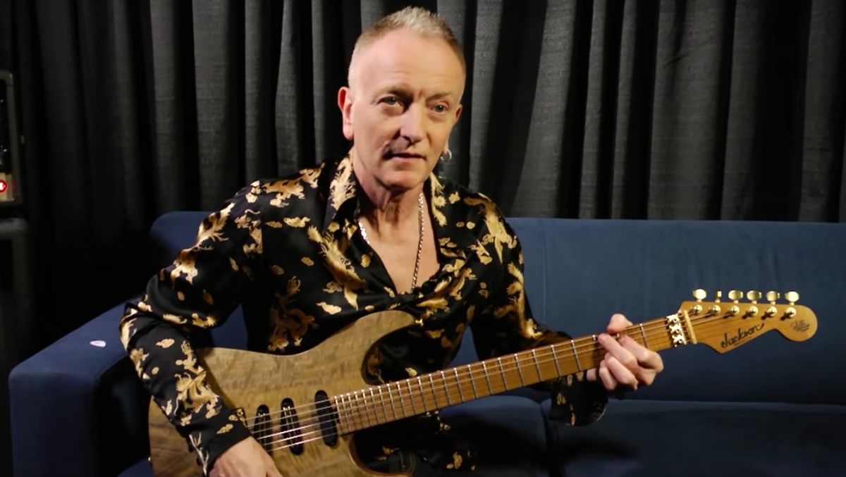 Watch Def Leppard’s Phil Collen Demo His New LimitedEdition Jackson