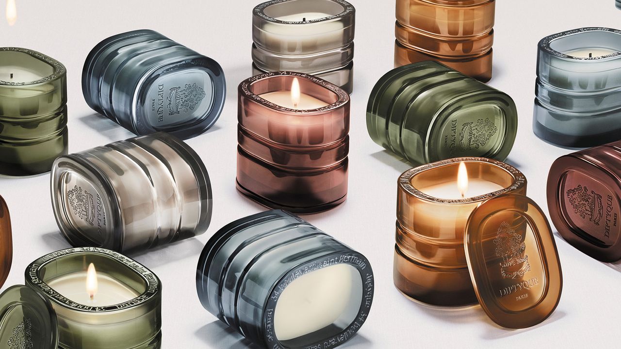 An image of the new Diptyque Les Mondes de Diptyque candle collection