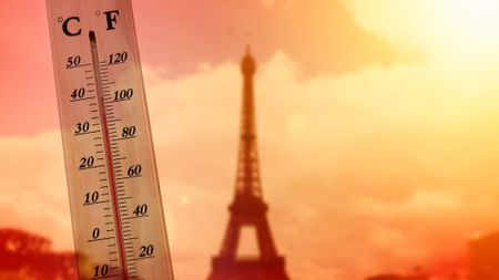 Thermometer in Paris