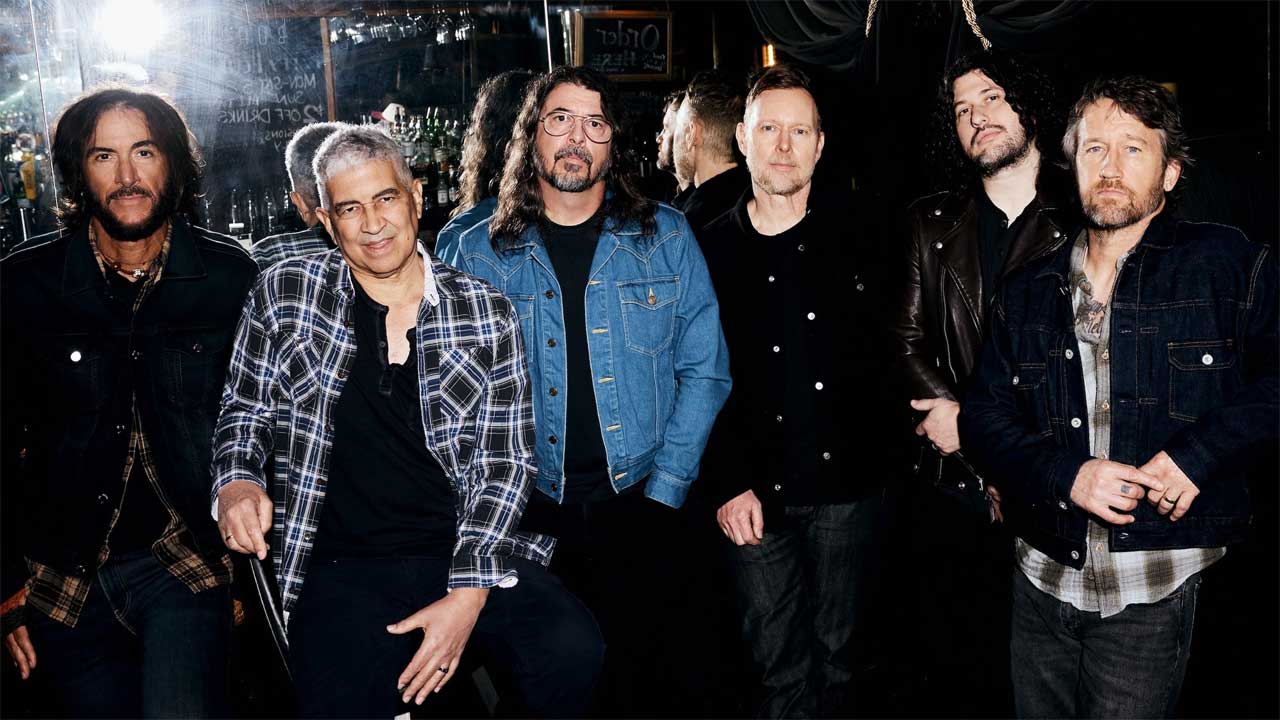 Foo Fighters group portrait